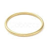 Ion Plating(IP) 304 Stainless Steel Simple Roung Ring Bangles for Women BJEW-F461-01E-G-2