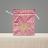 Chinese Style Brocade Drawstring Gift Blessing Bags PW-WG69519-04-1
