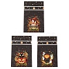 50Pcs Rectangle Halloween Candy Plastic Bags ABAG-U001-01H-1