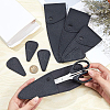 BENECREAT 8Pcs 4 Style PU Leather Scissor Tip Protective Covers FIND-BC0003-60-3