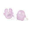 Transparent Acrylic Beads Caps OACR-B022-01A-2