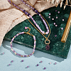  2 Strands Natural Lepidolite/Purple Mica Stone Beads Strands G-PH0002-30-5