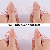 10 Yards Polyester Elastic Lace Trim OCOR-WH0086-04A-6