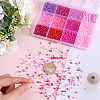 SUNNYCLUE 156g 12 Style Glass Seed Beads SEED-SC0001-32B-06-3