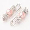 Valentines Day Gifts for Her Rhinestone Clay Brooches X-JEWB-H004-02-1