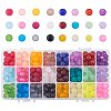 24colors Transparent Glass Beads GLAA-PH0006-01-10mm-1