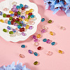 Cheriswelry 96Pcs 8 Colors Transparent Glass Beads Strands GLAA-CW0001-04-6