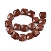 Synthetic Goldstone Beads Strands G-T138-167-2