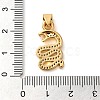 Brass Micro Pave Cubic Zirconia Pendants KK-M099-10G-A-3