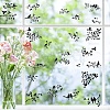 8 Sheets 8 Styles PVC Waterproof Wall Stickers DIY-WH0345-069-5