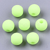 Frosted Acrylic Beads OACR-N008-012A-A04-1