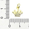 Brass Micro Pave Cubic Zirconia Pendants KK-H475-26A-02G-3