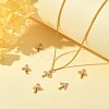 10Pcs Brass Enamel Pendants KK-SZ0005-22-5