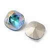 Glass Rhinestone Cabochons RGLA-L029-06B-BBLA-2