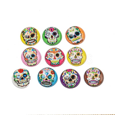 Cinco de Mayo Translucent Resin Decoden Cabochons CRES-I035-09-1