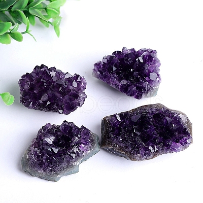 Natural Drusy Amethyst Display Decorations PW-WG60465-02-1