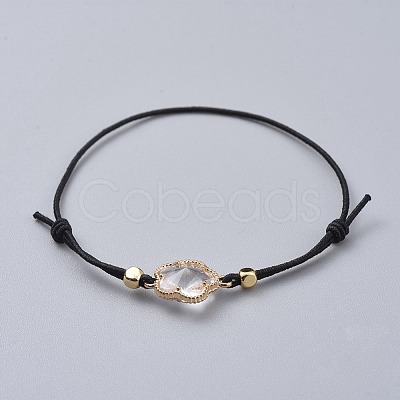 Adjustable Elastic Cord Stretch Bracelets BJEW-JB04630-02-1