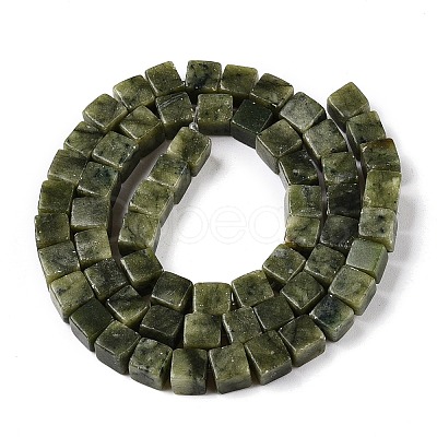 Natural TaiWan Jade Beads Strands G-T139-6x6-21A-1