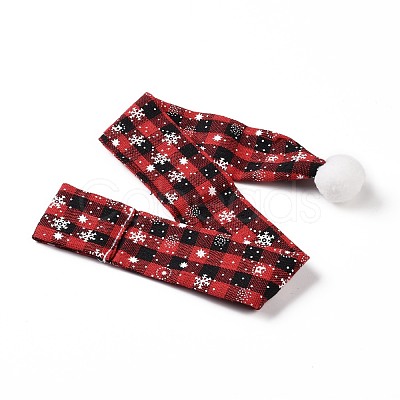 Cloth Pet's Christmas Scarves AJEW-D051-04B-1