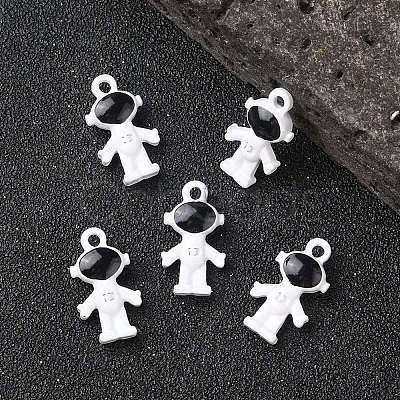 Baking Paint Alloy Pendants FIND-YW0002-12B-1