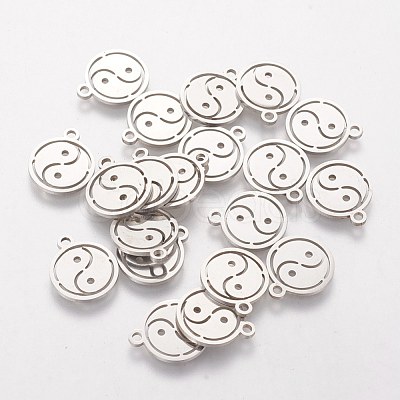 Non-Tarnish Feng Shui 304 Stainless Steel Charms STAS-Q201-T056-1