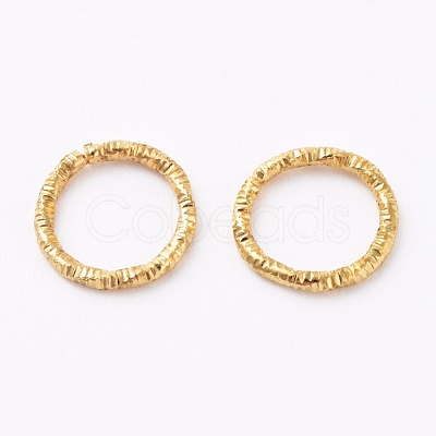 Iron Textured Jump Rings IFIN-D086-02-G-1