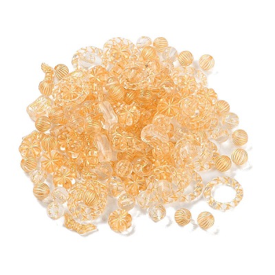 Transparent Acrylic Beads MACR-L005-05G-1