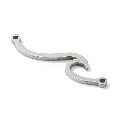 Non-Tarnish 304 Stainless Steel Connector Charms STAS-C097-59P-1