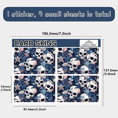 PVC Plastic Waterproof Card Stickers DIY-WH0432-153-1