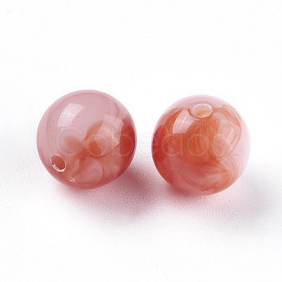 Acrylic Imitation Jade Beads MACR-E025-25-10mm-1