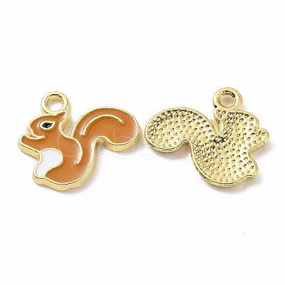 Alloy Enamel Pendants ENAM-B054-03G-03-1