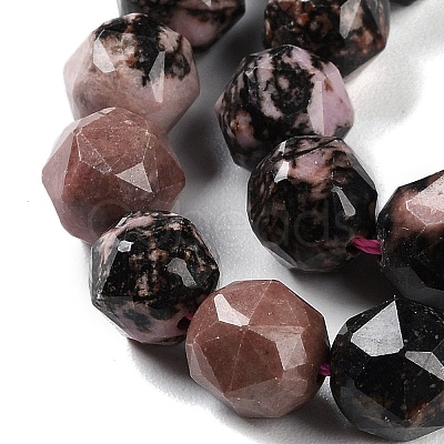 Natural Rhodonite Beads Strands G-NH0021-A19-02-1