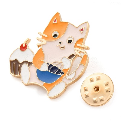 Cartoon Cat Enamel Pins JEWB-S024-02B-1