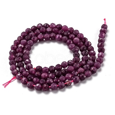 Natural Ruby Beads Strands G-H266-24C-1