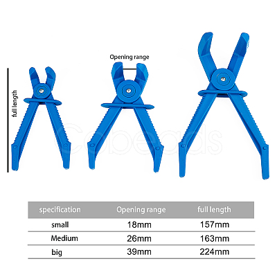 Olycraft Plastic Tubing Clamp Set KY-OC0001-03-1