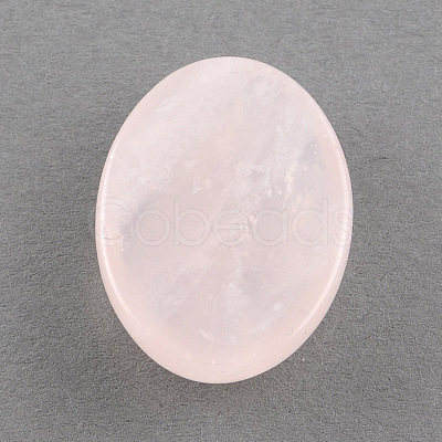 Oval Rose Quartz Gemstone Cabochons G-R221-03-1