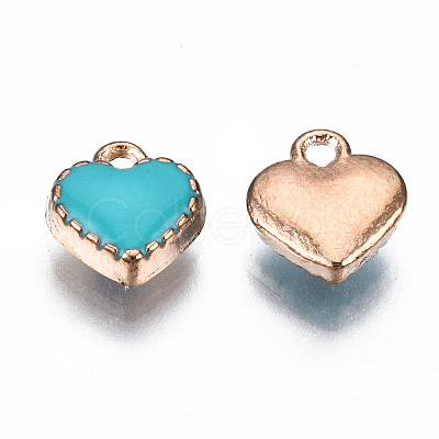 Alloy Enamel Charms ENAM-Q033-51F-1