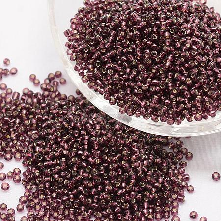 6/0 Transparent Glass Round Seed Beads X-SEED-J010-F6-57-1