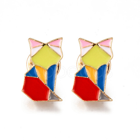 Alloy Enamel Brooches JEWB-N006-054-NR-1