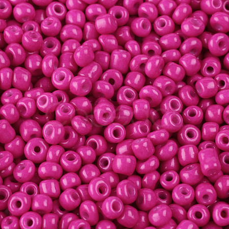 (Repacking Service Available) Baking Paint Glass Seed Beads SEED-C024-C-K24-1