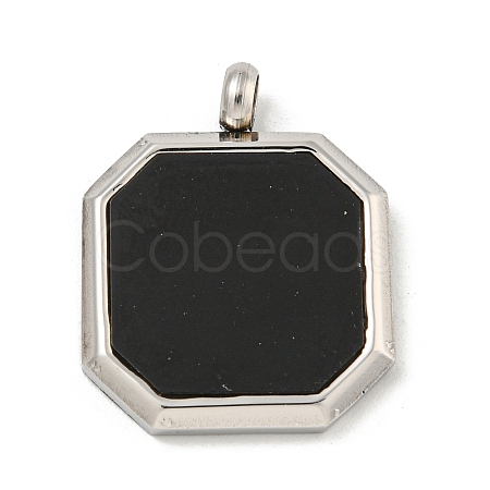 304 Stainless Steel Pendants STAS-F307-16P-1