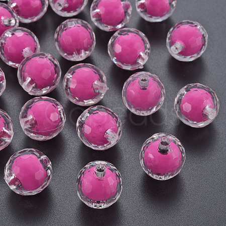 Transparent Acrylic Beads TACR-S152-14A-A13-1