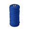 Cotton Macrame Cord, Round Macrame Rope for Wall Hangers, Boho Decorations, DIY Macrame Craft, Royal Blue, 3mm, about 54.68 Yards(50m)/Roll