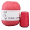 Knitting Yarn, Cashmere Yarn, for Blanket Pillows Craft Crochet Yarns, Light Coral, 2mm, about 50g/skein