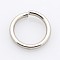 Non-Tarnish 304 Stainless Steel Open Jump Rings, Stainless Steel Color, 20 Gauge, 4x0.8mm, Inner Diameter: 2.4mm, about 470pcs/20g