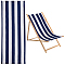 Chair Oxford Cloth, Beach Chair Cloth Replacement Supplies, Prussian Blue, 1165x435x0.2mm