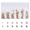 Glass Rhinestone Nail Art Decoration Accessories, Pointed Back, Diamond, Crystal, 2~5x1.5~3mm, about 1440pcs/bag