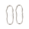 Non-Tarnish 304 Stainless Steel Linking Rings STAS-L268-033P-2