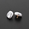 ABS Plastic Imitation Pearl Charms KK-N242-022-4