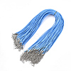 Waxed Cord Necklace Making NCOR-T001-29-1